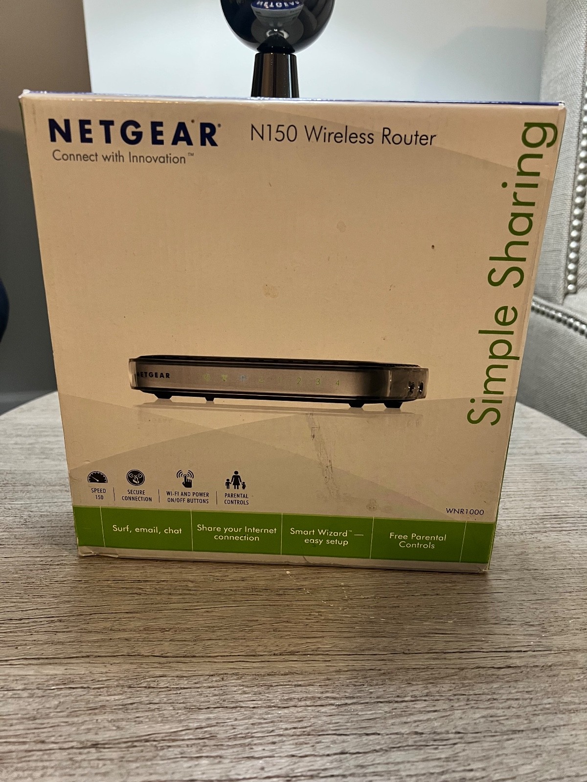 Netgear N150 Wireless Router WNR1000-100NAS Up to 150mbps New Open Box Item