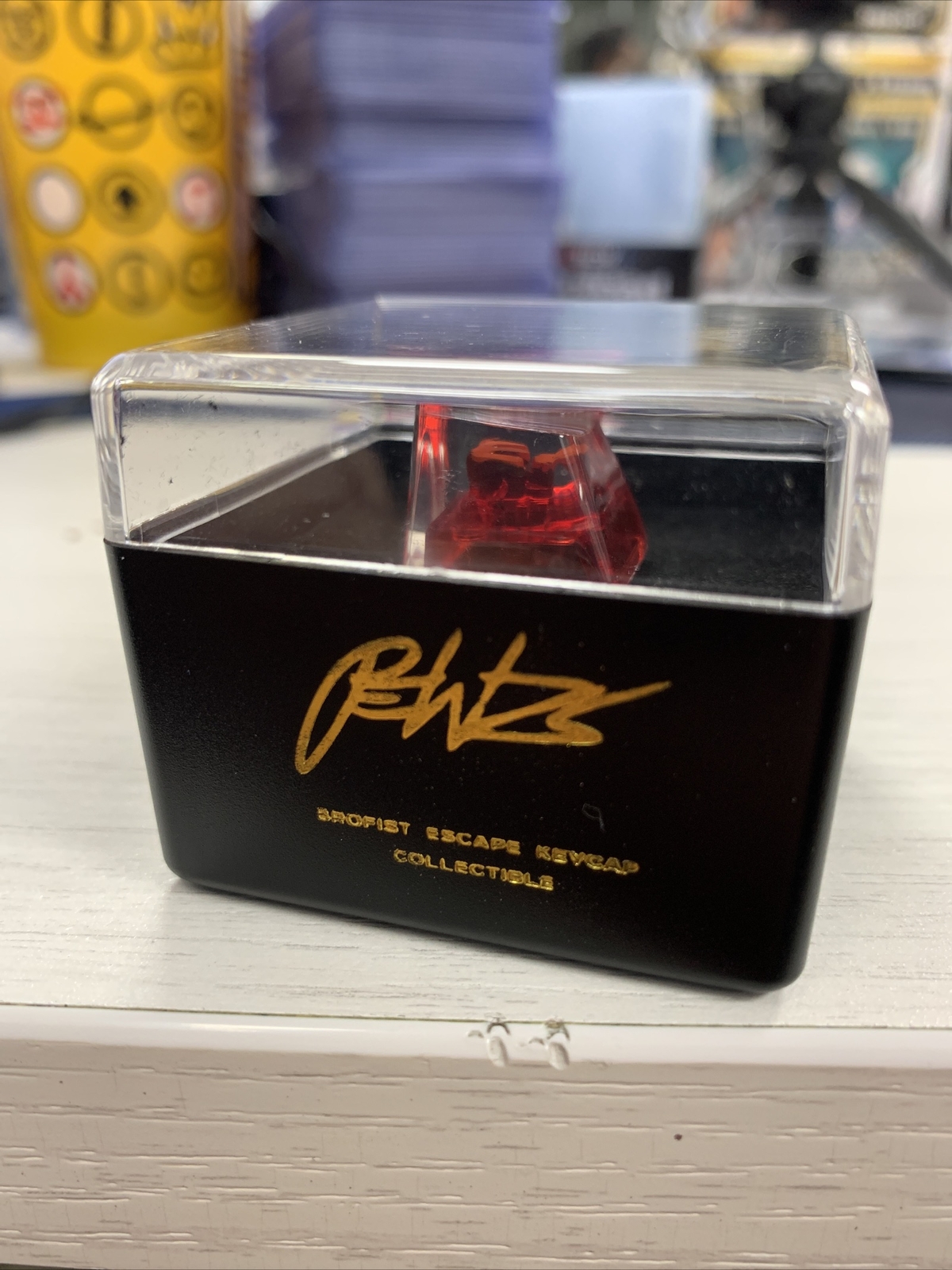 Pewdiepie Ghost Keyboards Brofist ESC Keycap (IN HAND)