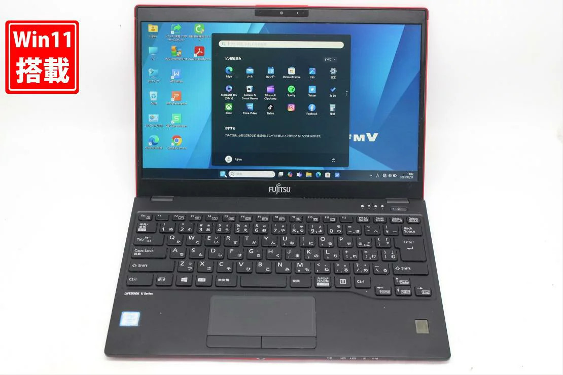 Fujitsu LIFEBOOK U939B 13.3 Inch Full HD Core i5-8365U 8GB 256GB SSD Windows 11