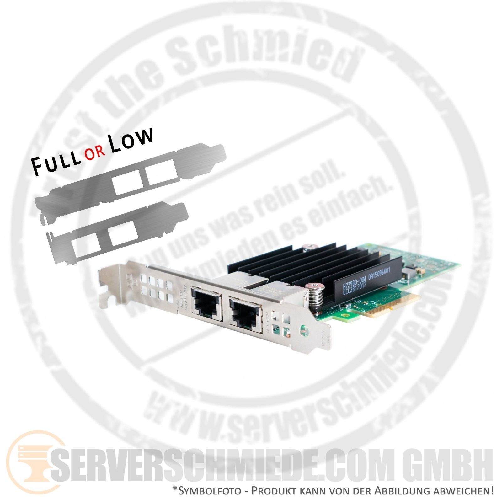 Intel Dell X550-T2 LAN Controller 2x 10GbE RJ-45 Converged Ethernet 0HWWN0 4V7G2