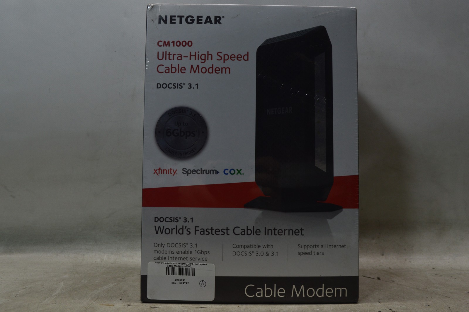Netgear Ultra-High Speed Cable Modem CM1000 *New Unused*