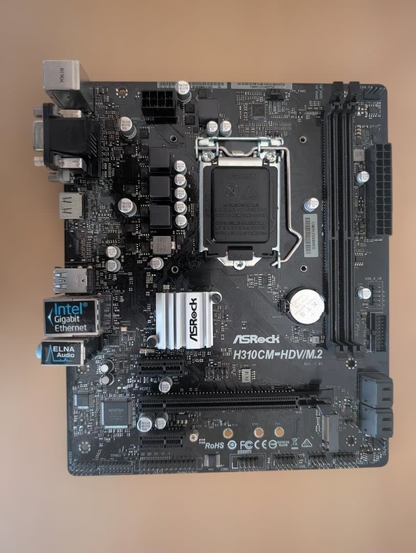 ASRock H310CM-HDV/M.2 LGA1151MicroATX DDR4 Motherboard