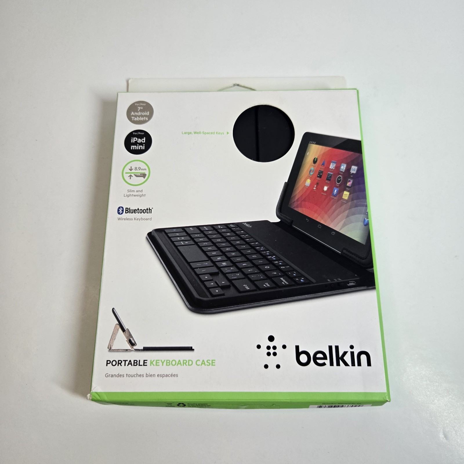 Belkin Portable Keyboard Case for Apple iPad mini & 7-inch Android Tablets
