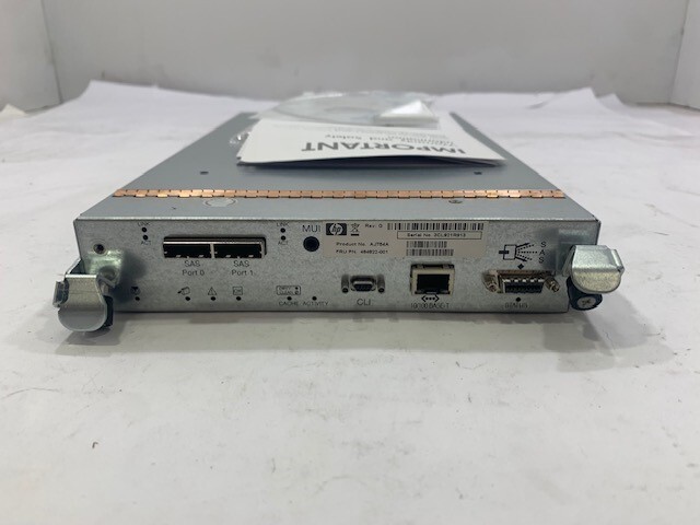 AJ754A- HP Storageworks MSA2000 SAS Modular Smart Array Controller