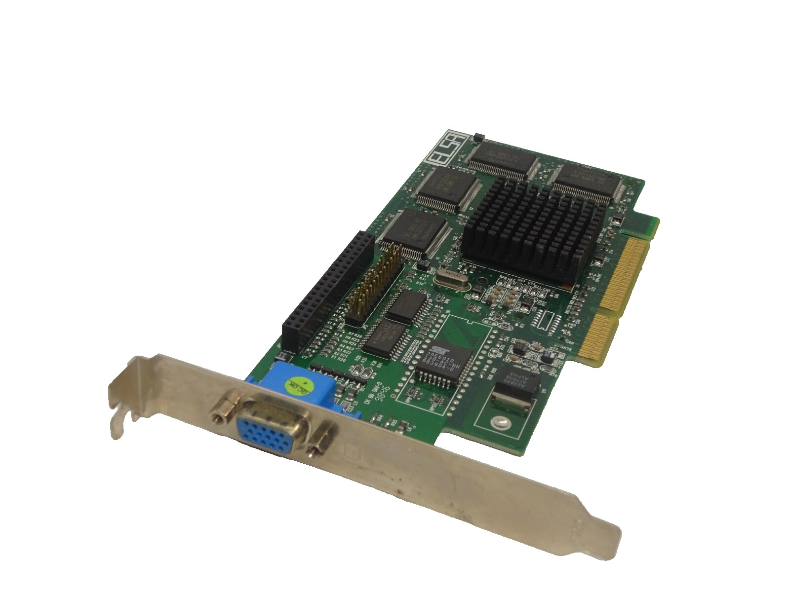 ELSA VICTORY II 3DFX VOODOO BANSHEE 16MB AGP GRAPHICS CARD VGA #GK11692