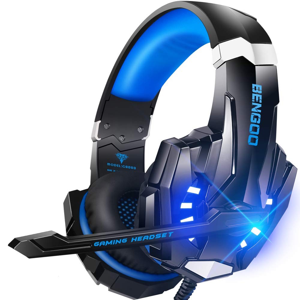Audifonos Gamer con Microfono Para PC Conector 3.5 mm Auriculares con Cable NEW