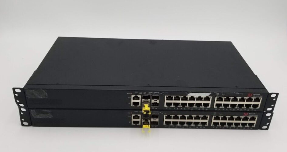 LOT OGF 2 Brocade ICX6430-24P 24-Ports Ethernet Switch