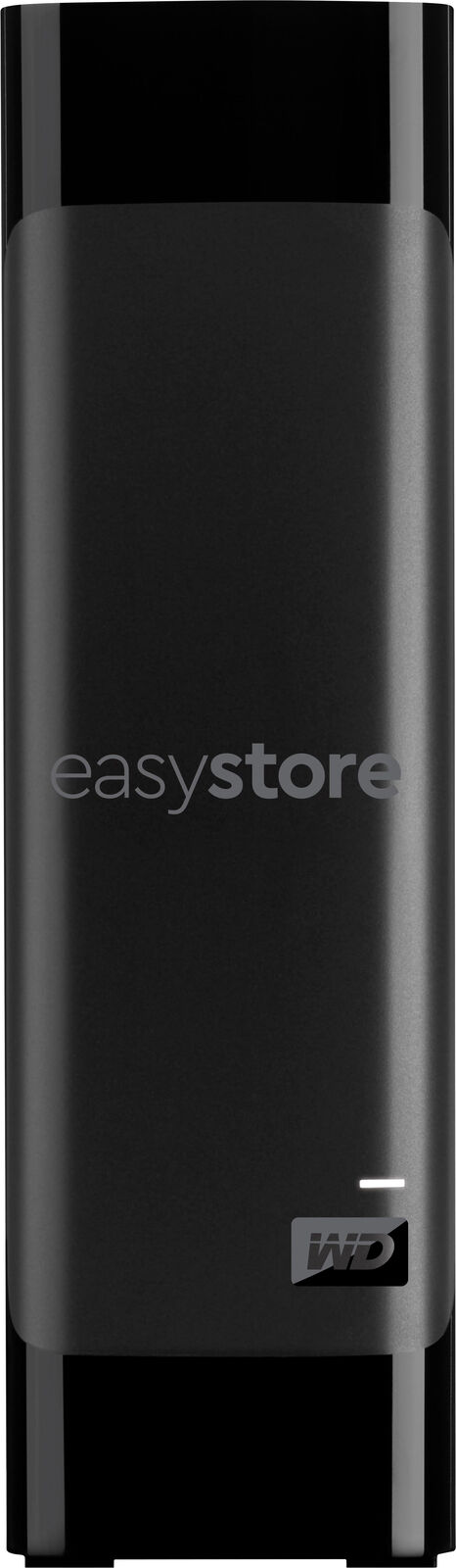 WD - easystore 20TB External USB 3.0 Hard Drive - Black