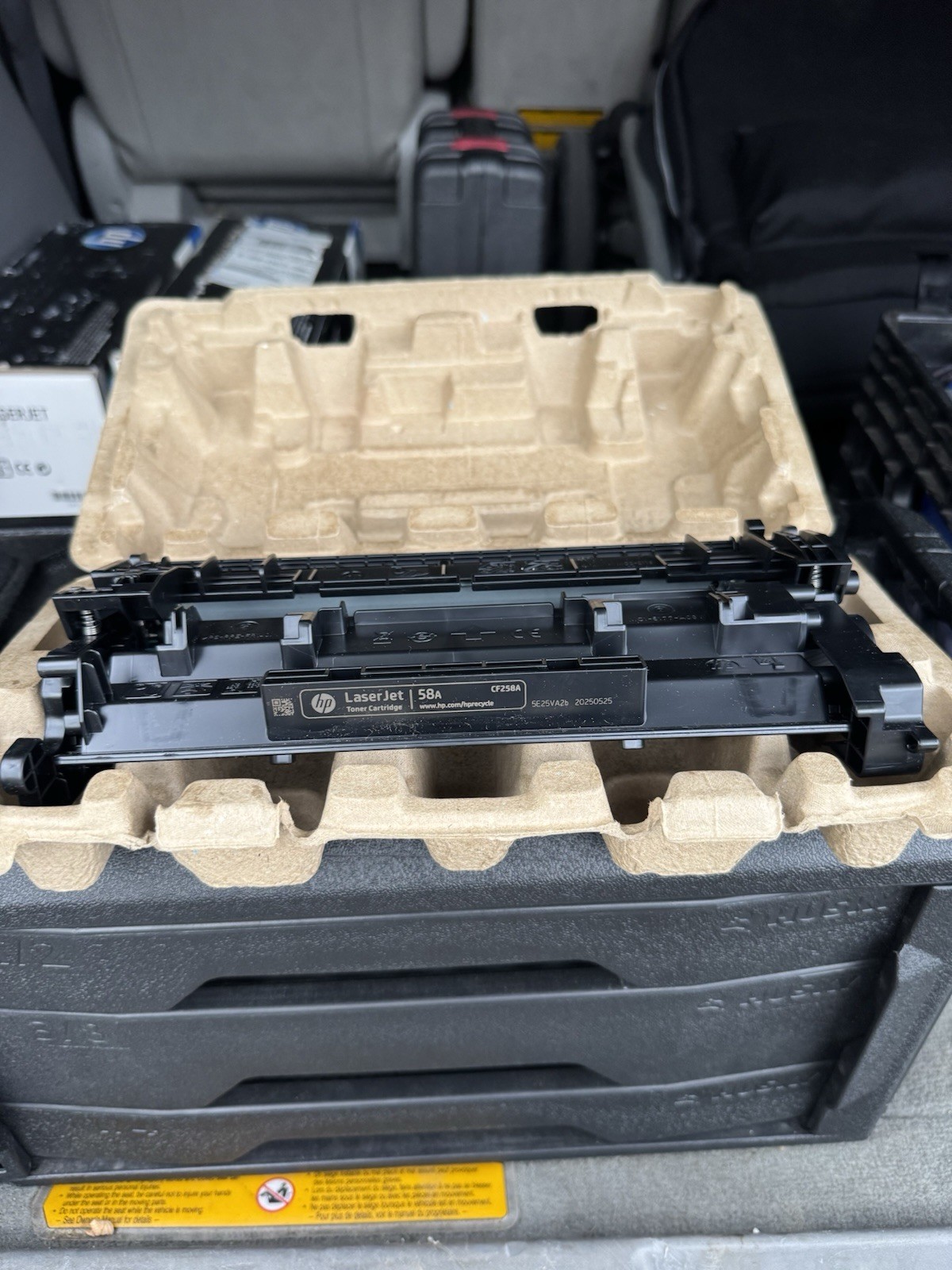 CF258A HP 58A Black Original LaserJet Toner Cartridge - OPEN BOX