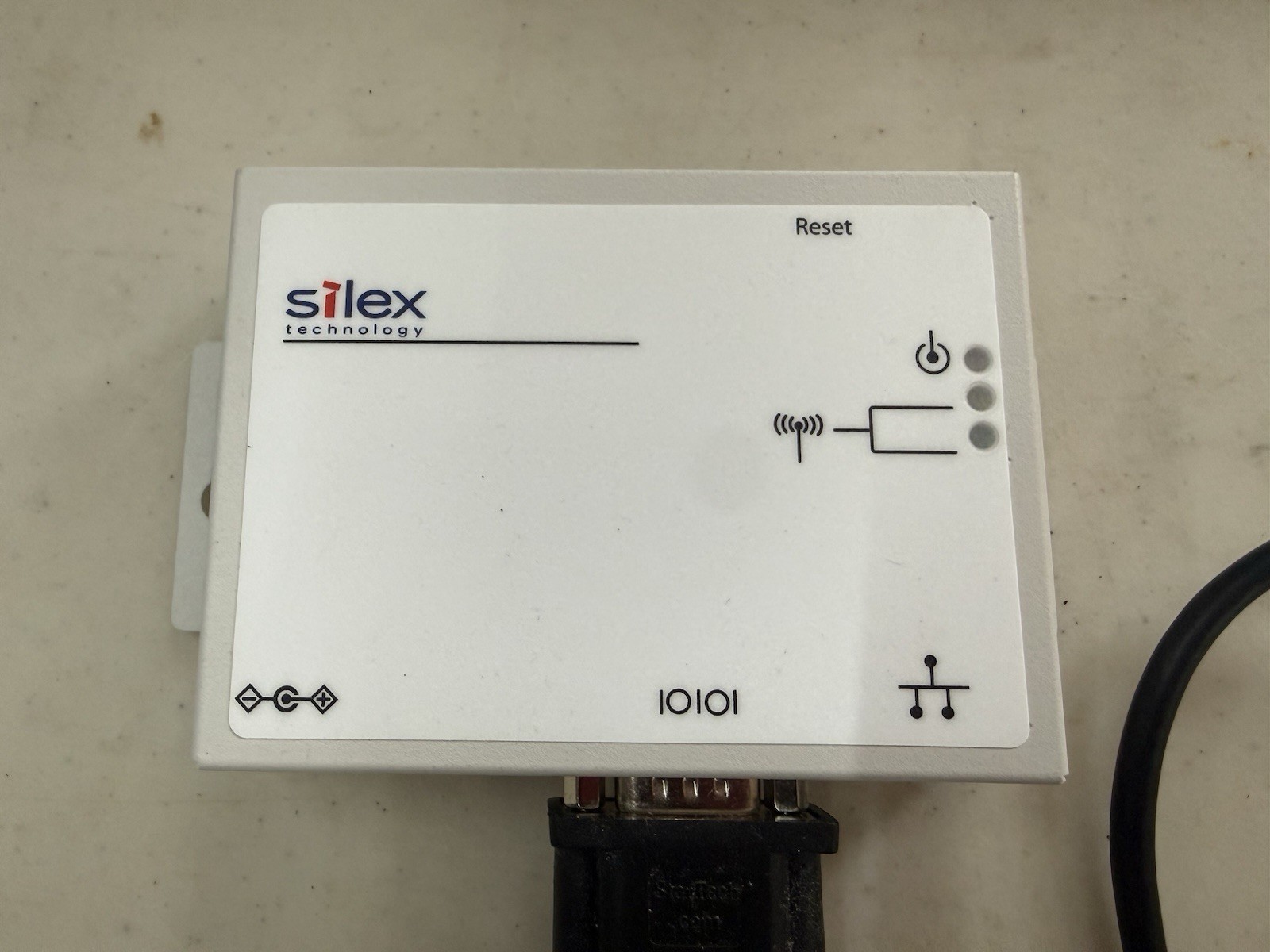 Silex SD-300 Serial Device Server RS232 Ethernet Network Adapter Print Server