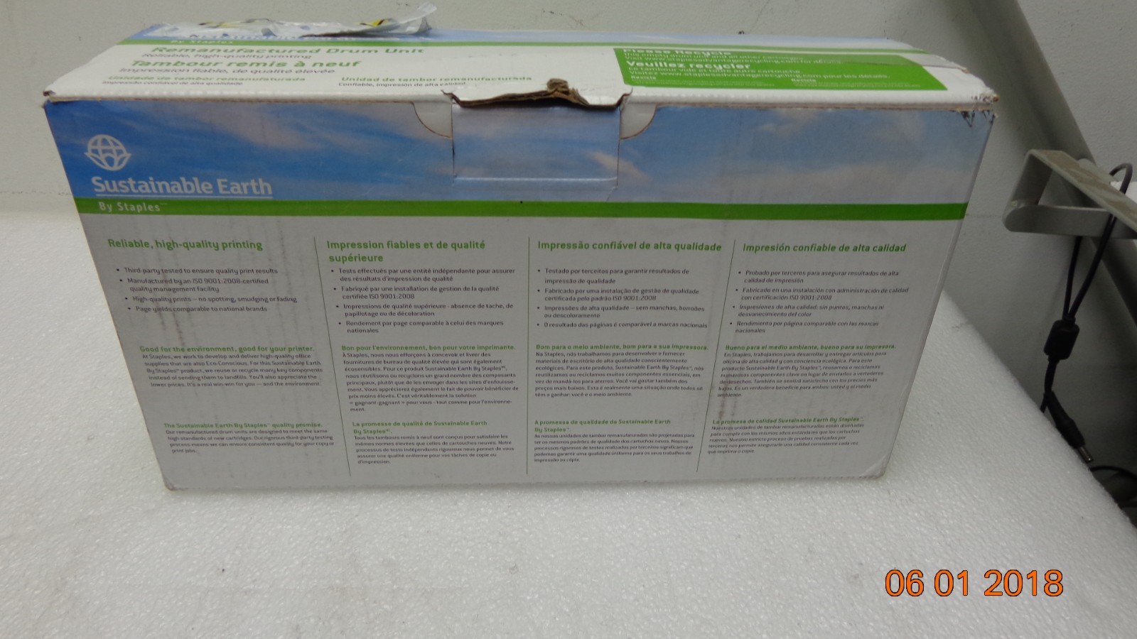 Sustainable Earth SEBDR510R Compatible Drum Unit for the Brother 791229
