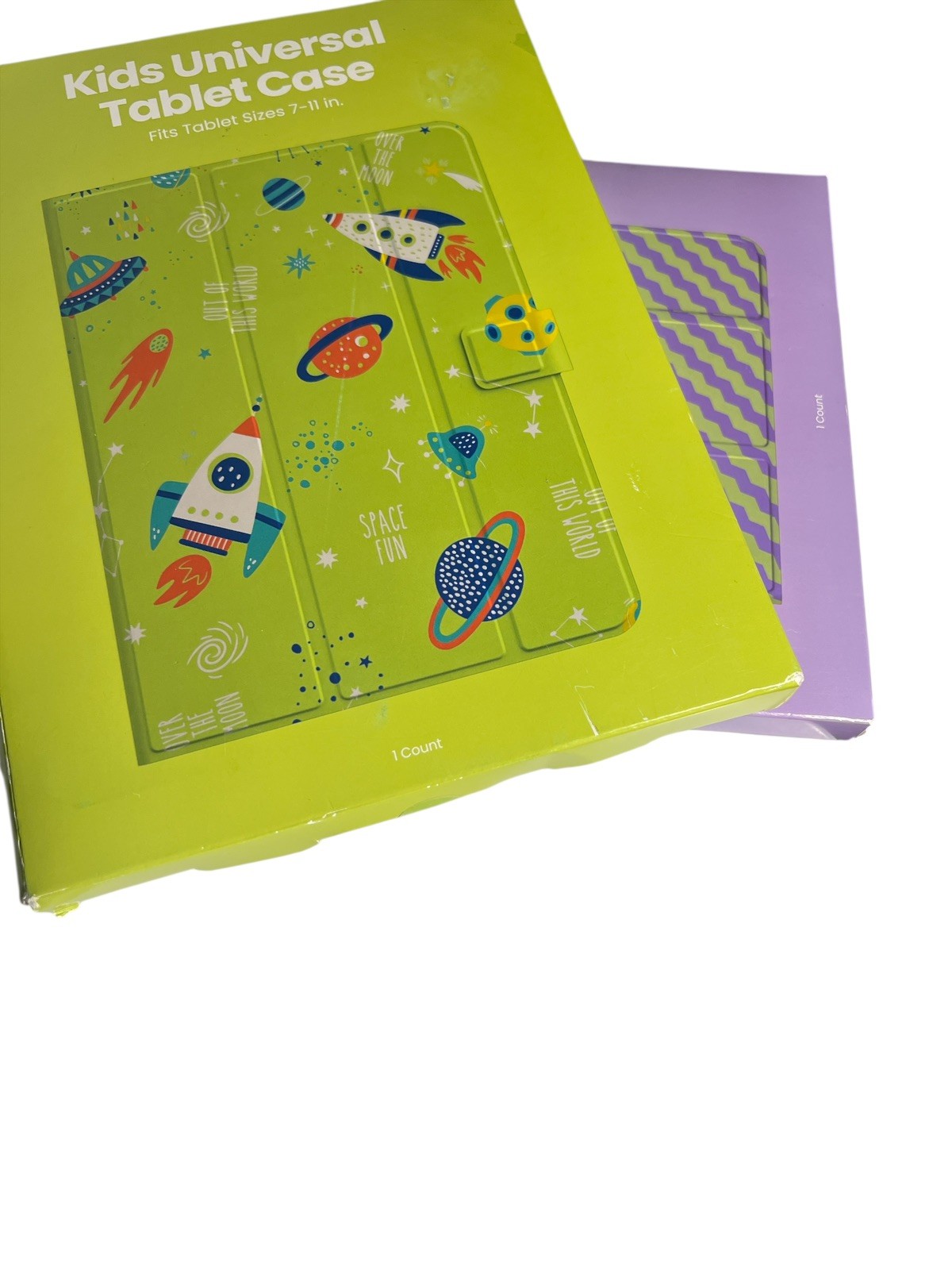 2 GEMS Kids Universal Tablet Cases 7-11” Magnetic Clasp & Stand Age 6+