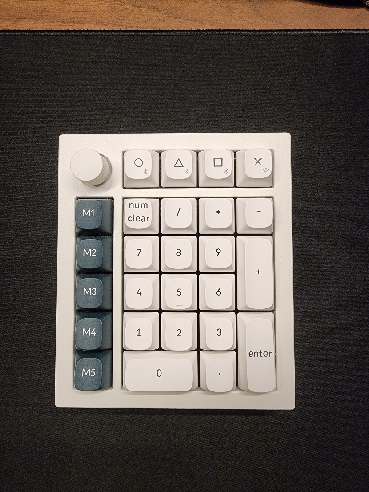 Keychron Q0 HE QMK Wireless Pad w/ Gateron Double-Rail Magnetic Nebula Switch
