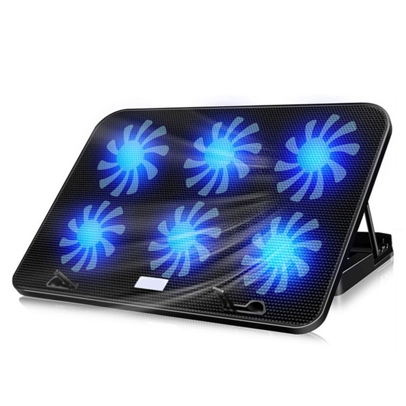 Base para computadora portátil Disipador de calor silencioso con soporte