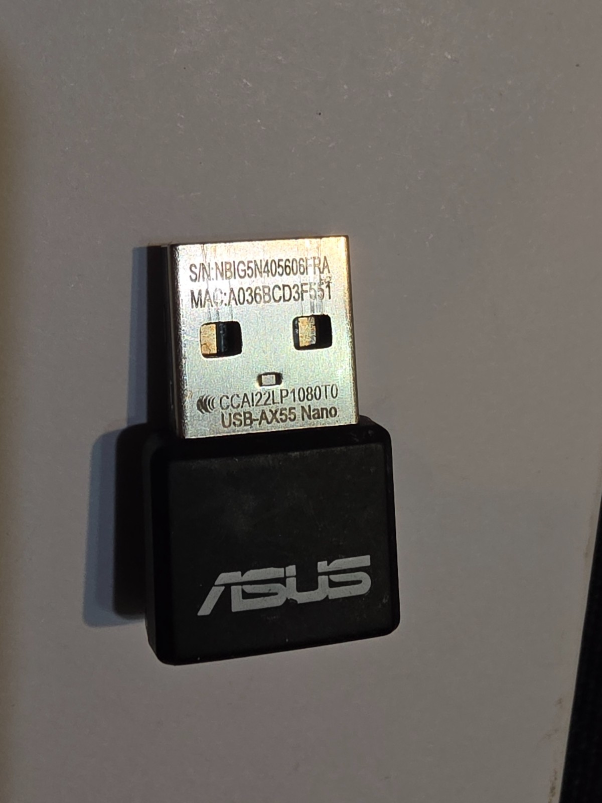 ASUS USB-AX55 Nano AX1800 WiFi 6 USB Wireless Adapter Dual Band USB 2.0 Tested