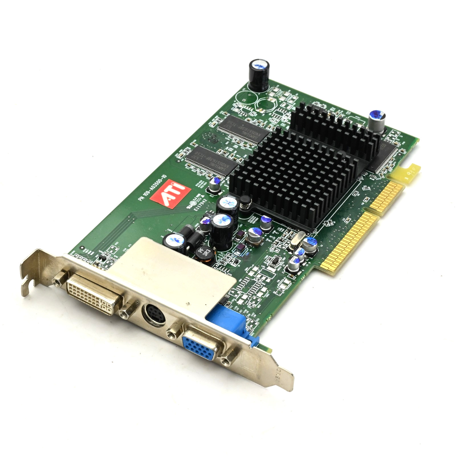 ATI Radeon 9550XL 256MB 8X AGP Video Card + DVI, 109-A03500-10