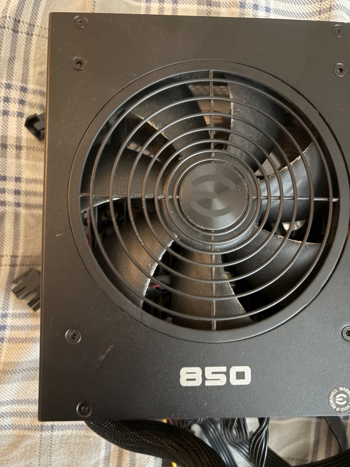 EVGA 850 GQ 850W 80 PLUS Gold Modular ATX Power Supply Unit PSU