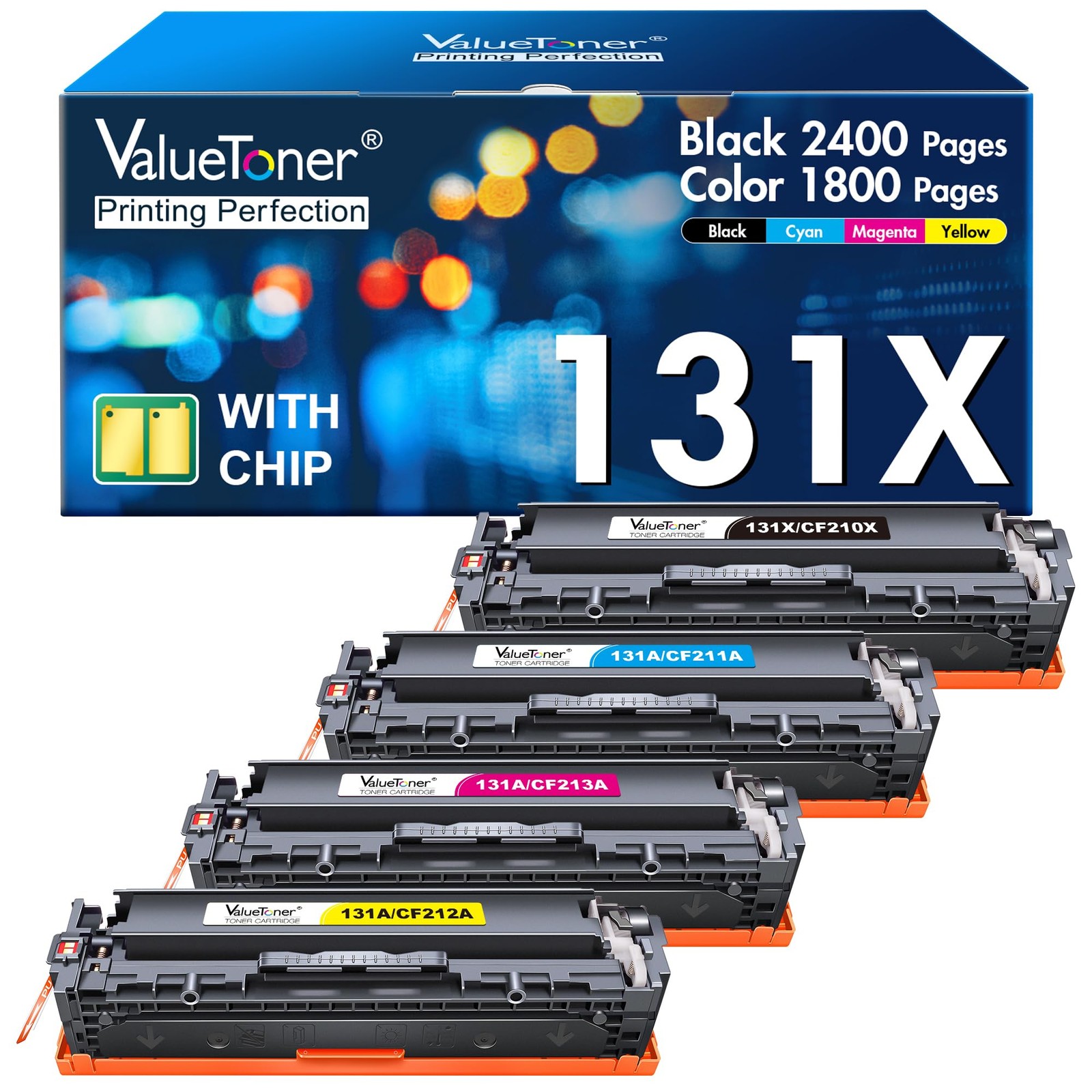 Valuetoner Compatible Toner Cartridge Replacement for HP 131A Toner Cartridge...