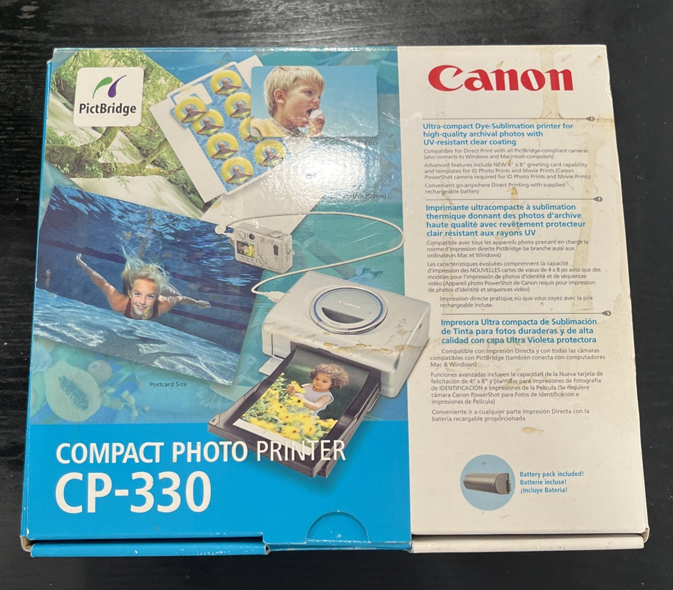 Canon CP-330 Digital Compact Photo Thermal Printer