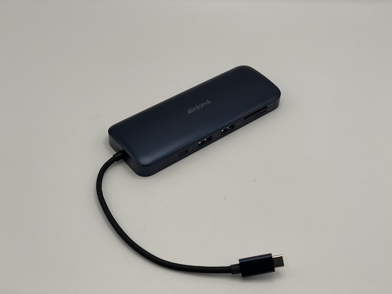 Inland Dual Display USB-C Hub - TESTED - WORKING