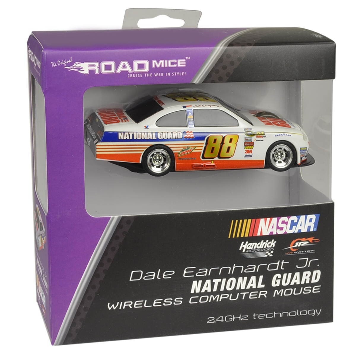 NASCAR Dale Earnhardt Jr. National Guard Wireless Optical Scroll Mouse