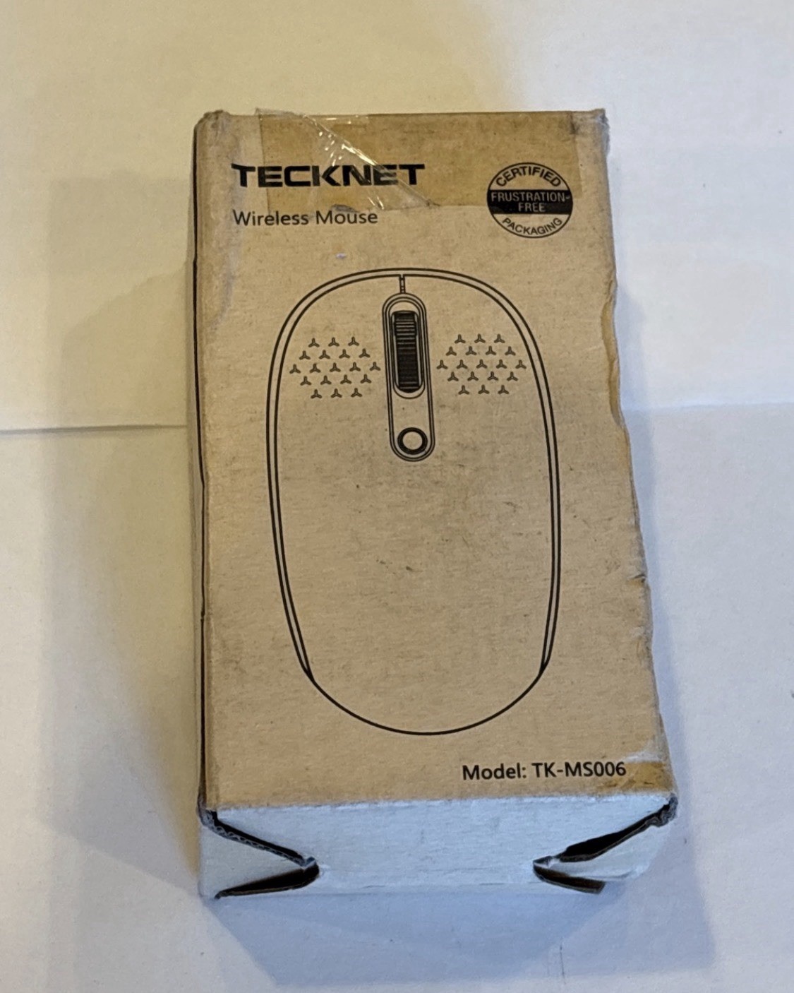 Tecknet Wireless Quite Mouse TK-MS006 Light Teal Beautiful New