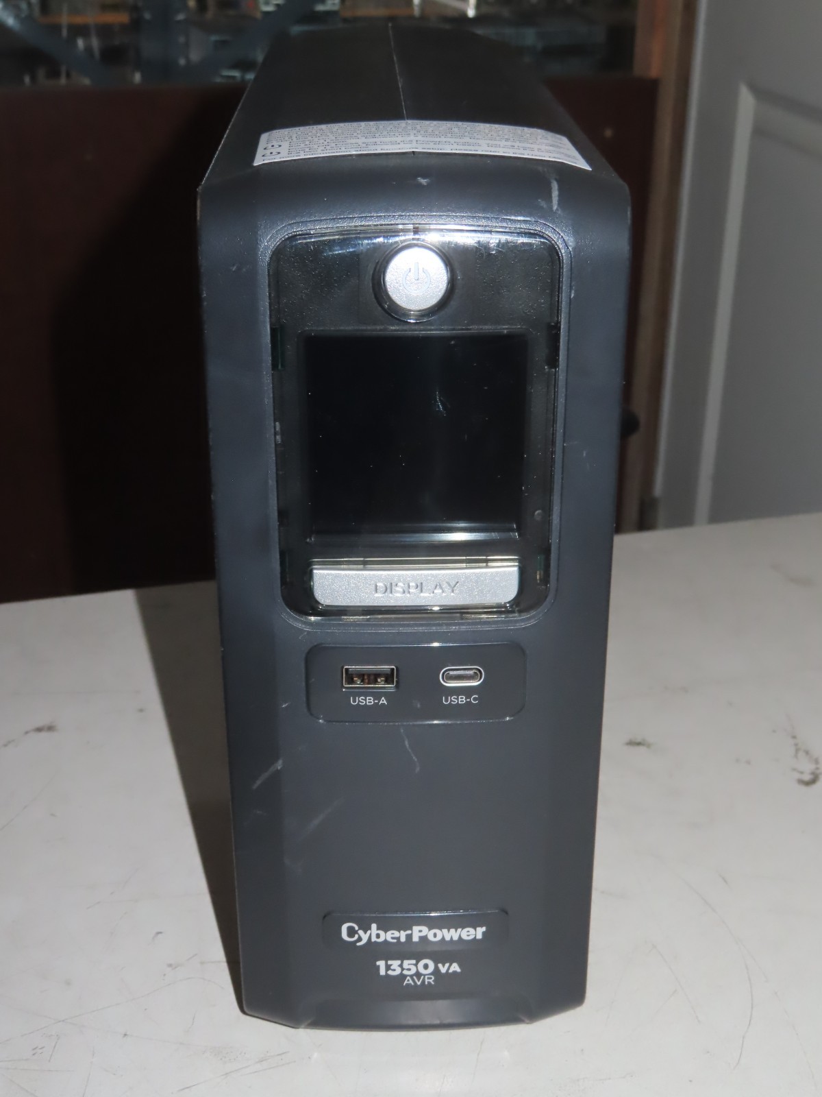CyberPower Backup CST135UC2 1350 VA / 810W AVR LCD Power Supply ** no battery **