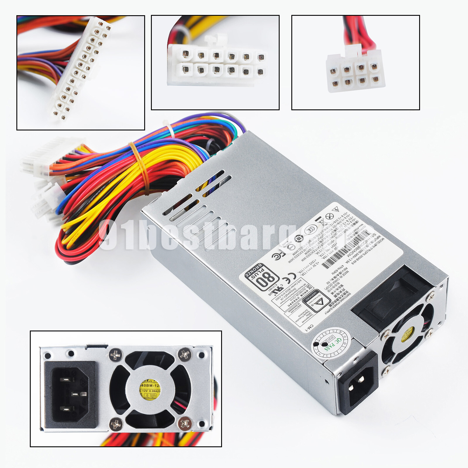 NEW 250W for QNAP TS531 NAS Host Power Supply Replacement