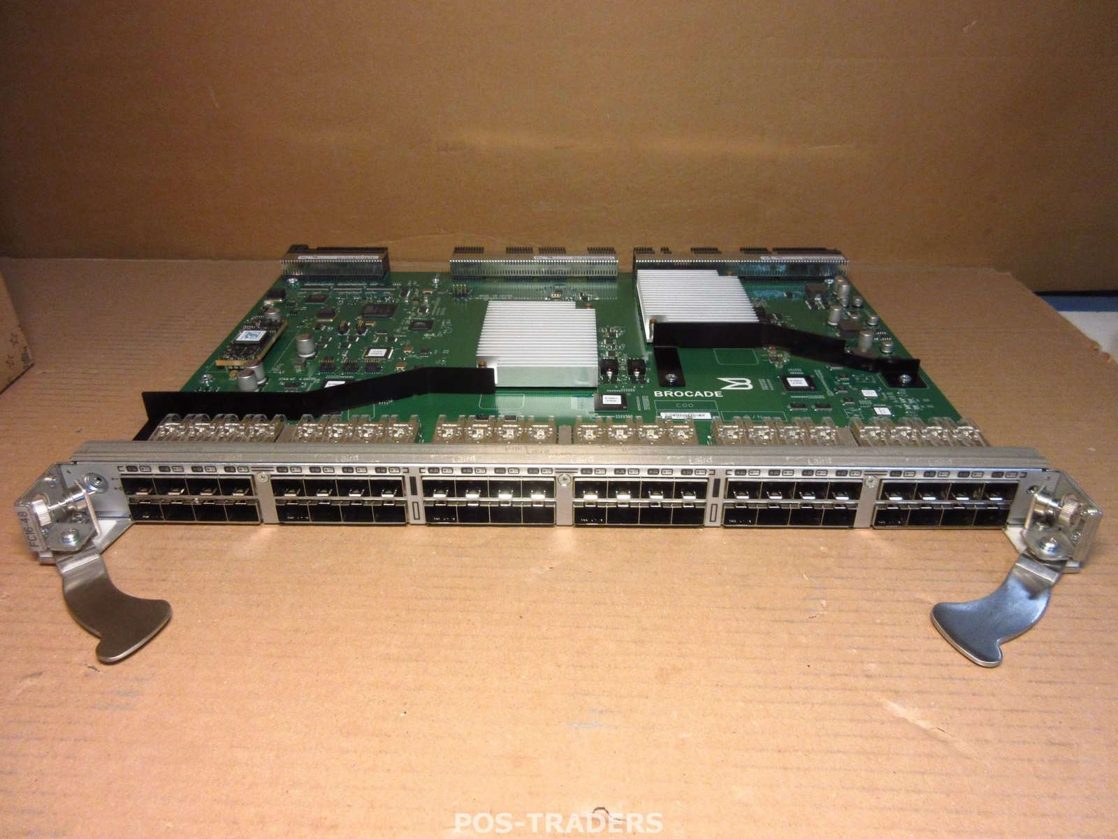 Brocade QK714B 48-Port FC Blade FC16-48 PULLED FROM: HP SN8000B QK710B