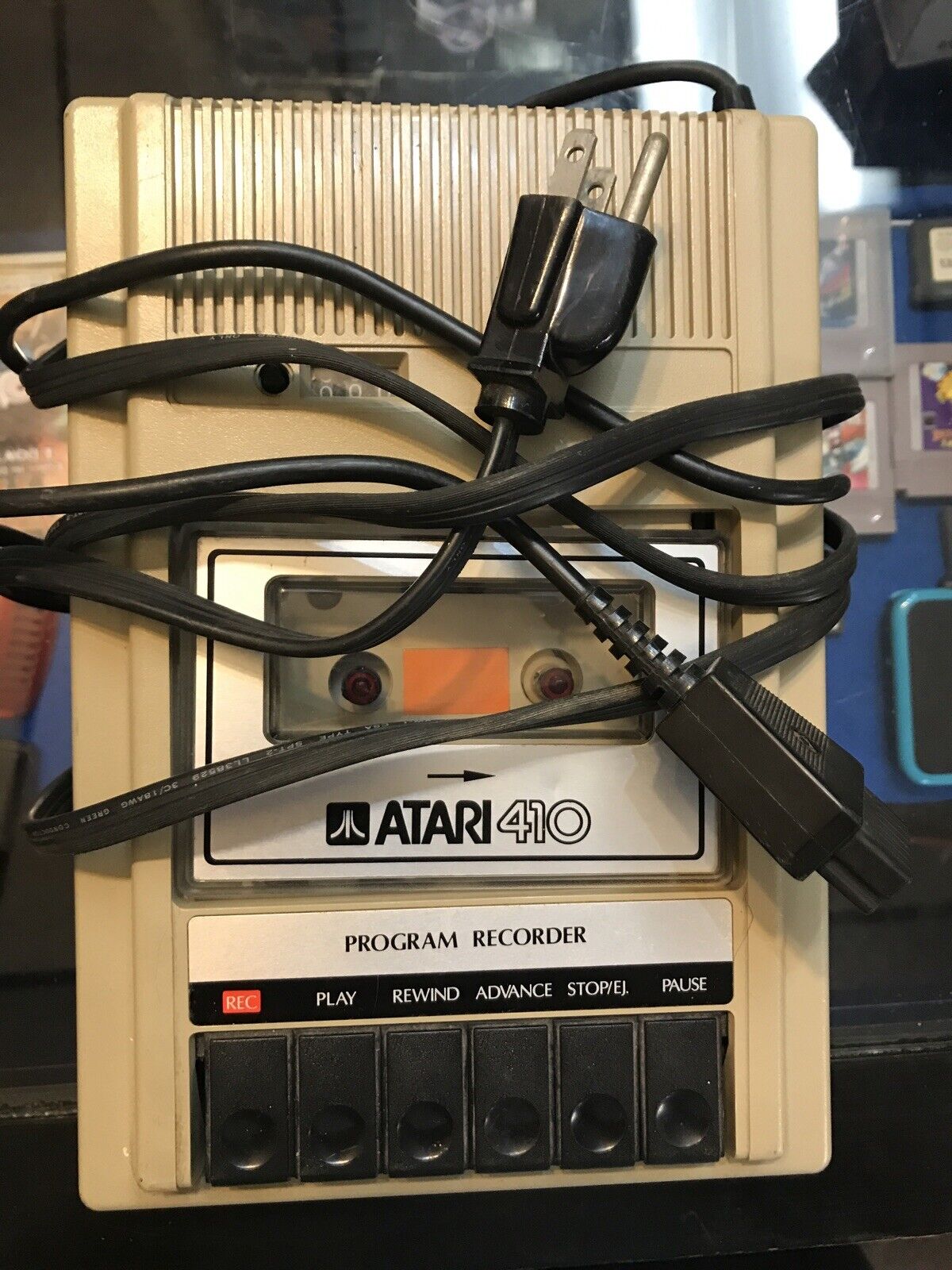 Atari 410 Program Recorder For Parts Untested