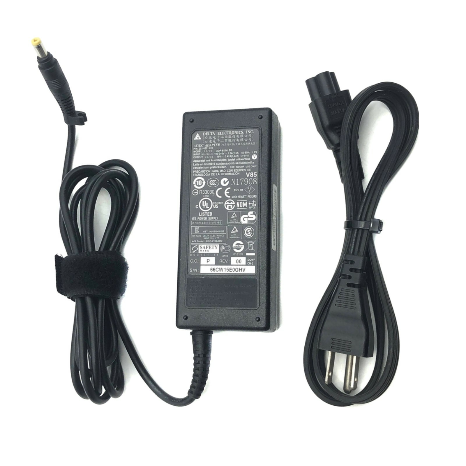 Genuine Delta ADP-65JH BB AC Adapter 19V 3.42A Power Supply