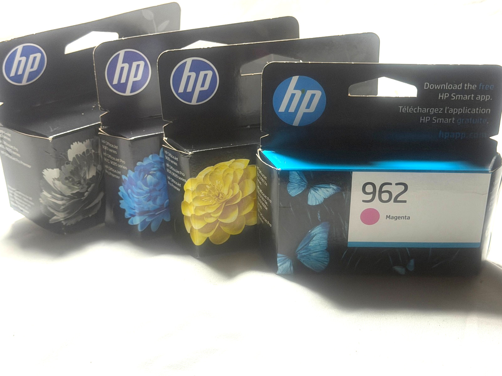 ❤️ ORIGINAL HP 962 XL 4 Pack High Yield Ink Cartridges Set EXP 10/27 LOW PRICE