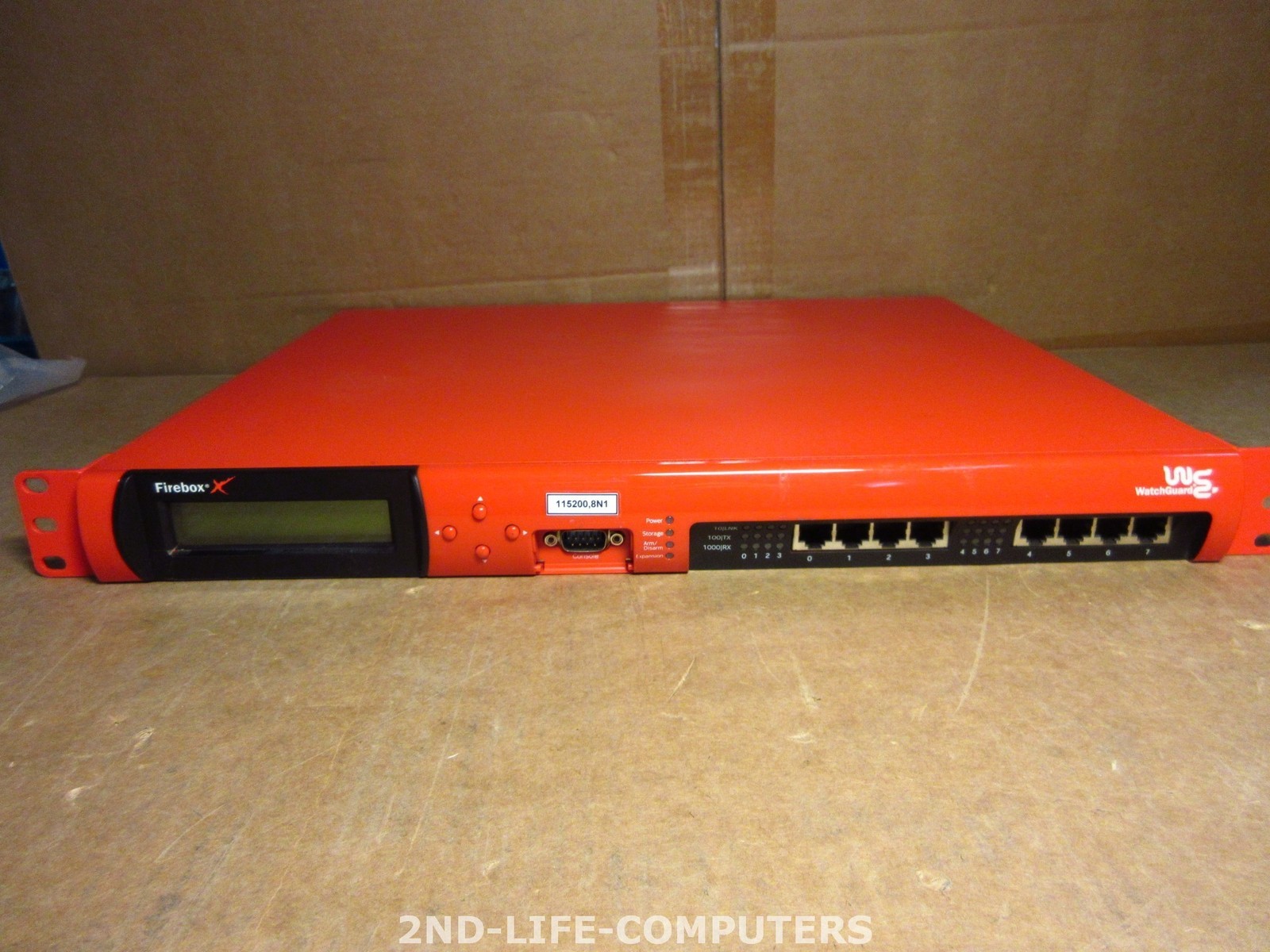 WatchGuard Firebox X750E Core 8-Port Firewall T1AE8 Network Security Appliance