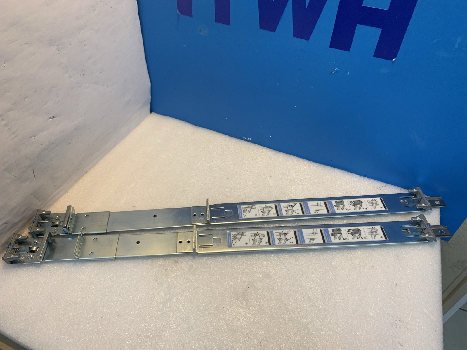 DELL STATIC READYRAIL KIT FOR 1U SERVER R620 R630 R410 R420 0Y819K 053D7M X632K