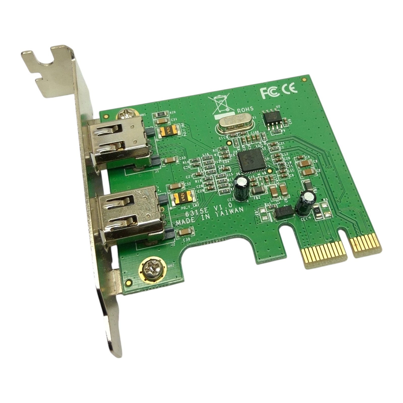 StarTech PEX1394A2V 2-Port PCIe FireWire 400 1394a Card Low Profile