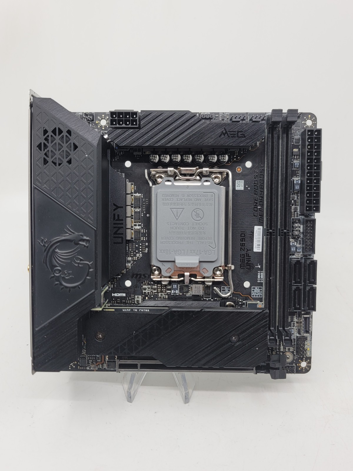 MSI MEG Z690I Unify Intel LGA 1700 DDR5 ITX Wifi Motherboard