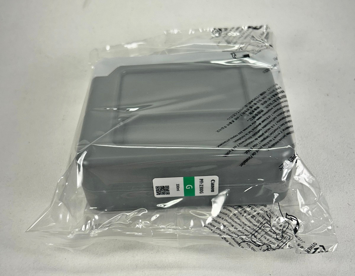 GENUINE Canon PFI-2300 Green for imagePROGRAF GP-2000 GP-4000
