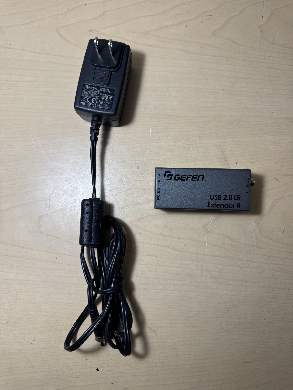 Gefen EXT-USB2.0-LR-Co Cat5 USB 2.0 Extender S & R w/ power cords