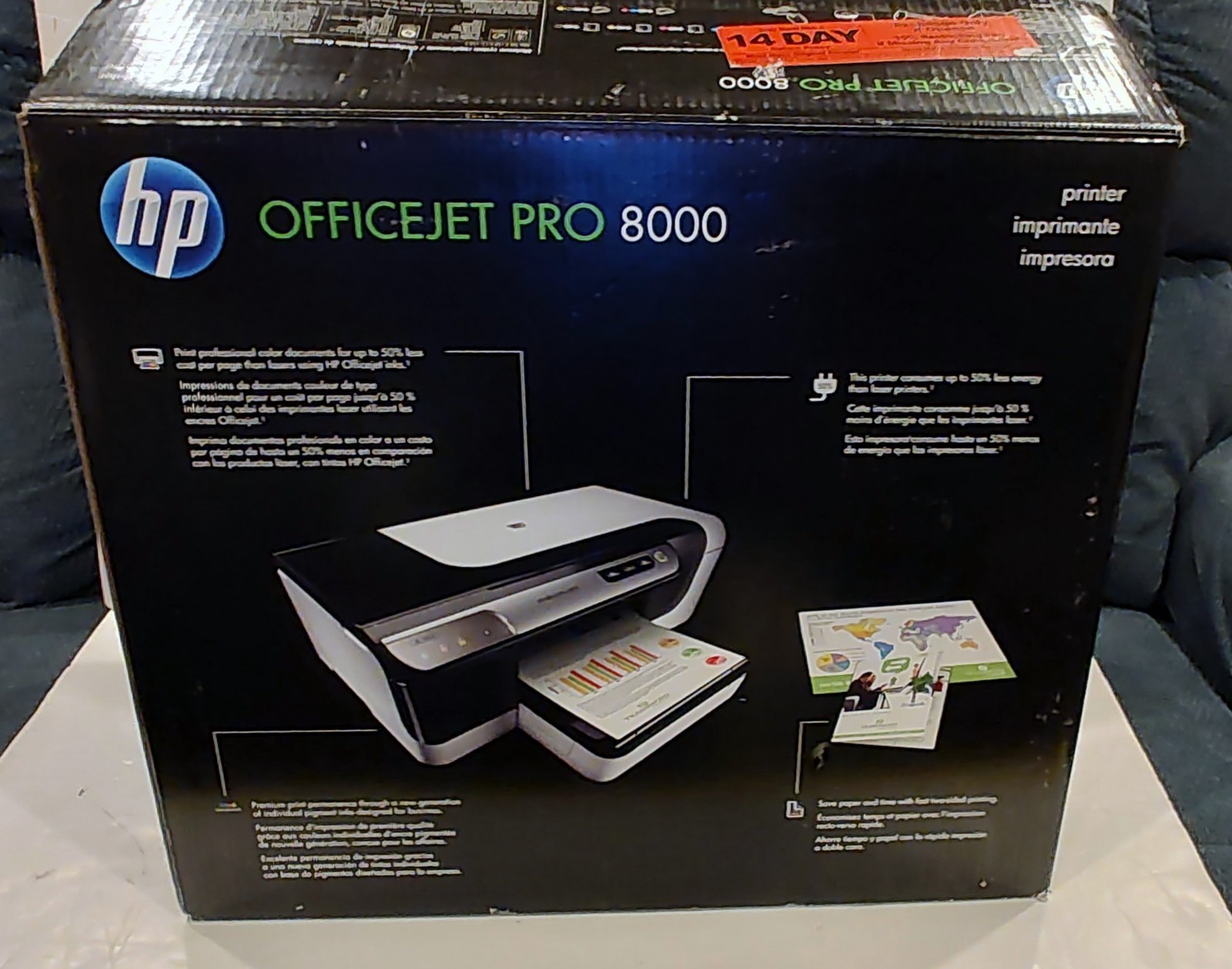 HP Officejet Pro 8000 Open box New printer Unused Guaranteed .