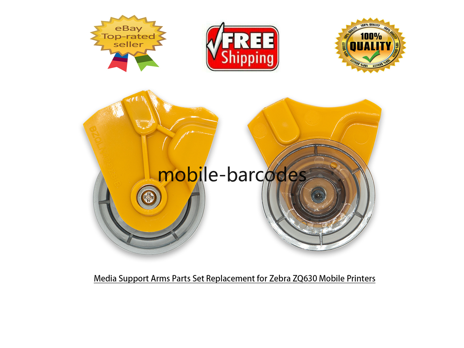 Media Support Arms Parts Set Replacement for Zebra ZQ630 Mobile Printers