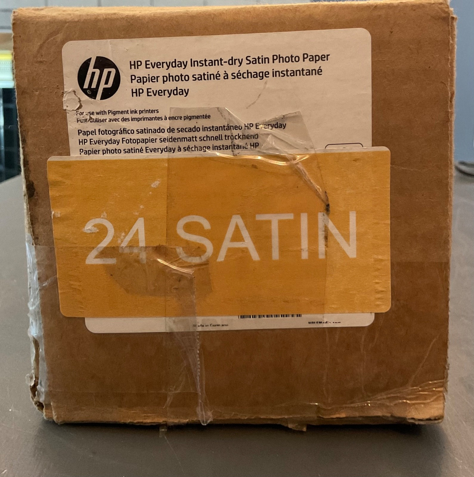 HP Genuine Everyday Instant-dry Satin PHOTO PAPER 24 X 100 HPQ8920A NEW