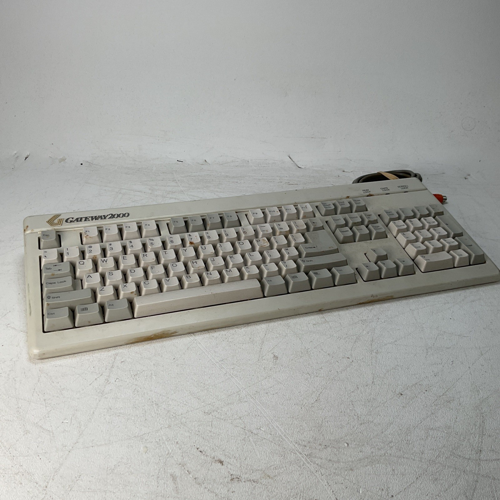 Vintage 1996 GATEWAY 2000 MAXI SWITCH Computer PC Keyboard 2196001-00-112