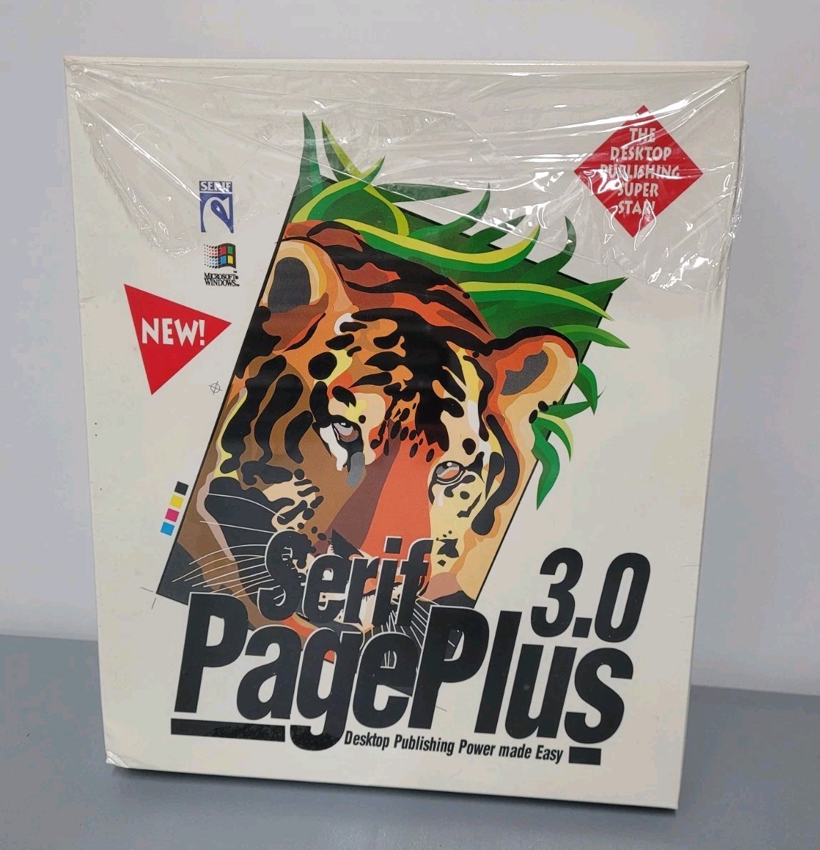 Serif Page Plus 3.0 For Windows Floppy Version - New open box - Prop