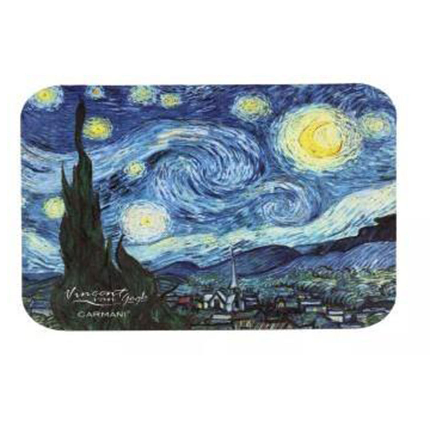 Elegant Classic Starry night  Art Design Mouse Pad For - 18 x 22cm