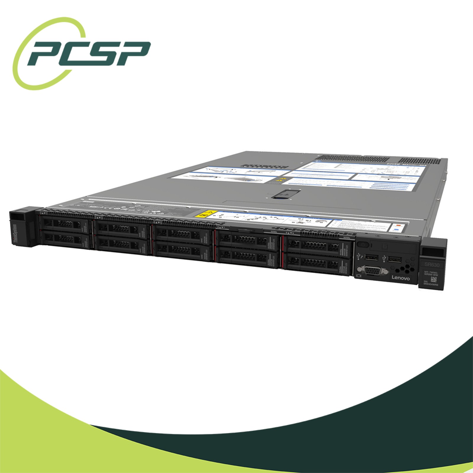 Lenovo ThinkSystem SR630 10B SFF 2x Silver 4116 24-Core 64GB RAM Server