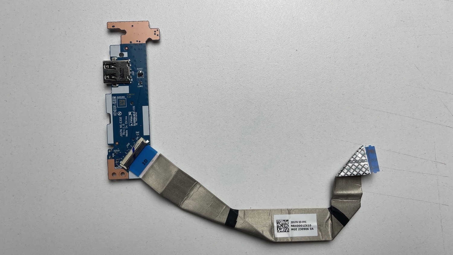 Lenovo IdeaPad 1 15IAU7 Laptop USB Board w/ Cable NS-E332