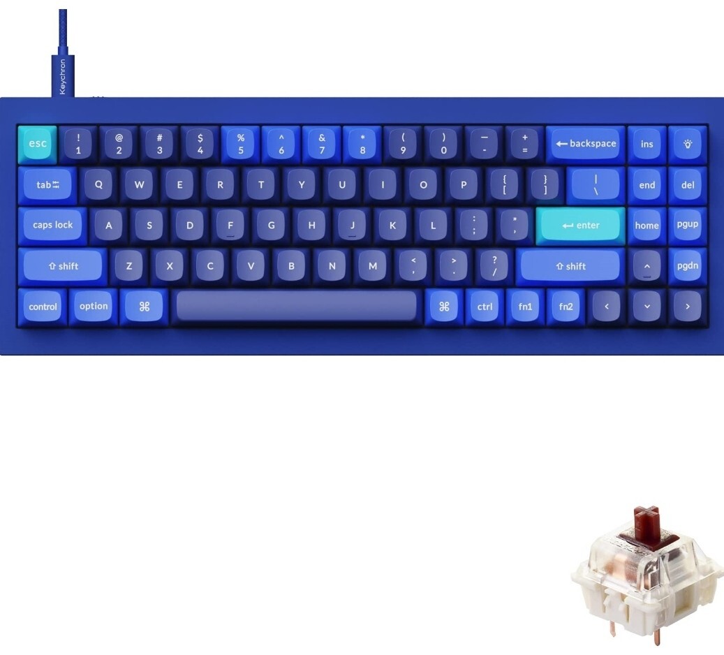 🔥 Keychron Q7 Wired Mechanical Keyboard for Mac Windows & Linux | SEALED
