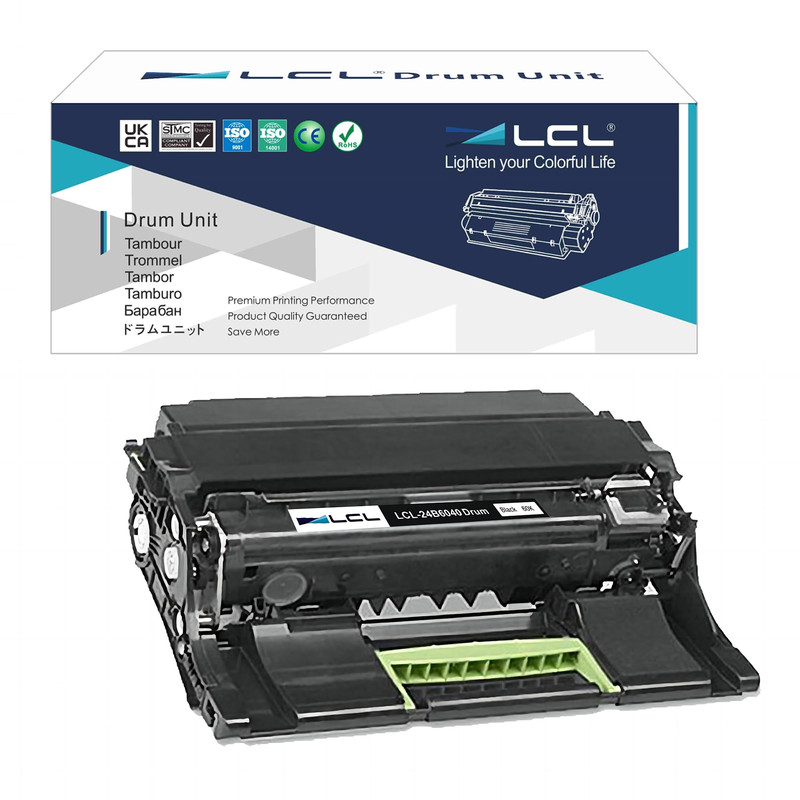 Lcl Compatible Drum Unit Replacement For Lexmark 24B6040 60000 Pages For M1140
