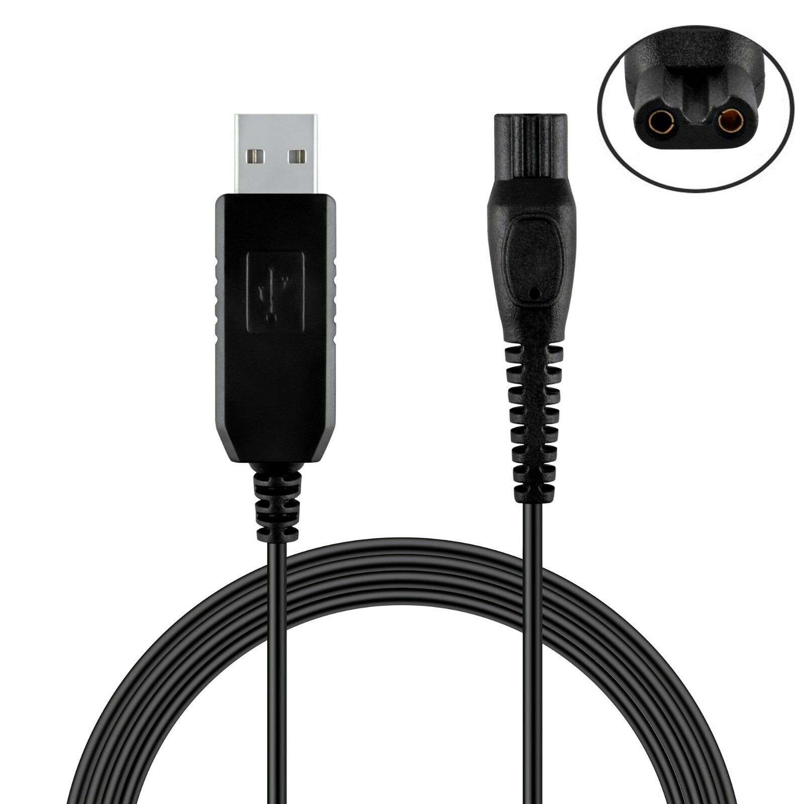 15V USB Power Charger Cord for Philips Norelco Series 6000/7000/8000/9000 Serie