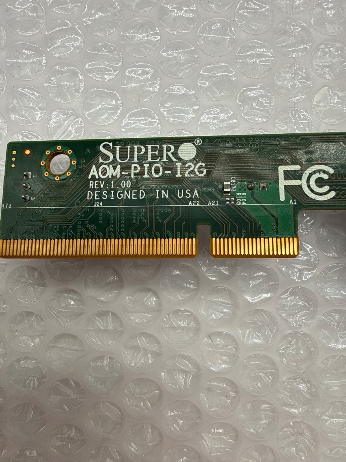 Supermicro AOM-PIO-i2G Dual-Port Gigabit Ethernet Add-On Module Open Box